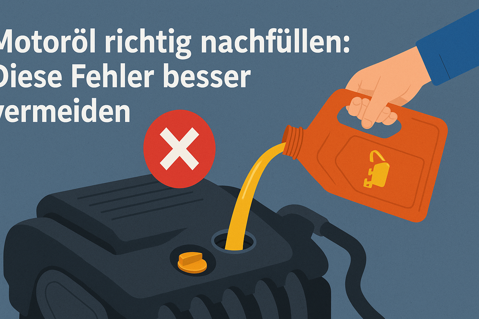 Motoröl richtig nachfüllen